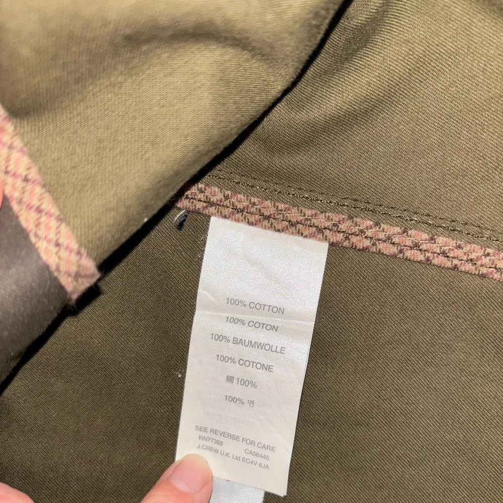 J. Crew Resin-Coated Twill Field Jacket - Picture 5 of 9